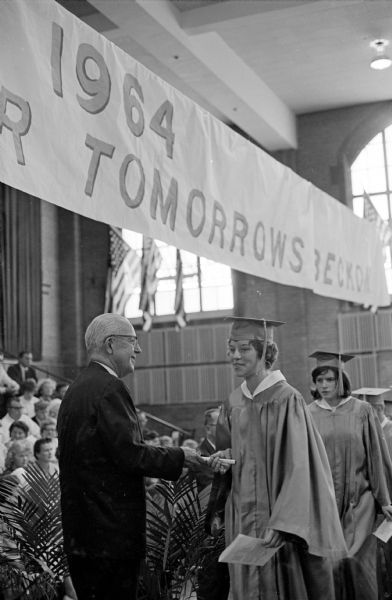 1964 - East High graduation